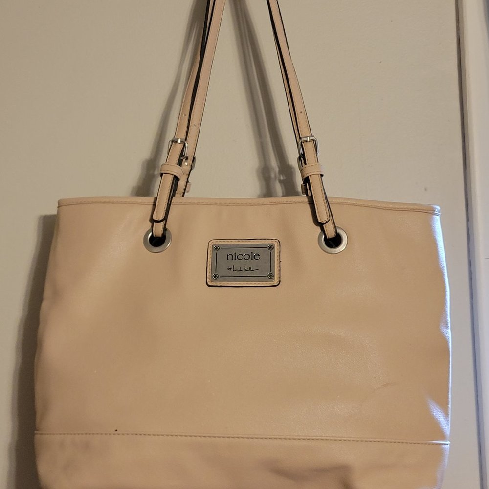 Nicole blush colored handbag